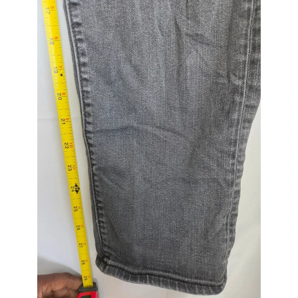 Banana Republic Travel Jeans Mens  Athletic Fit Faded Black Denim Pants